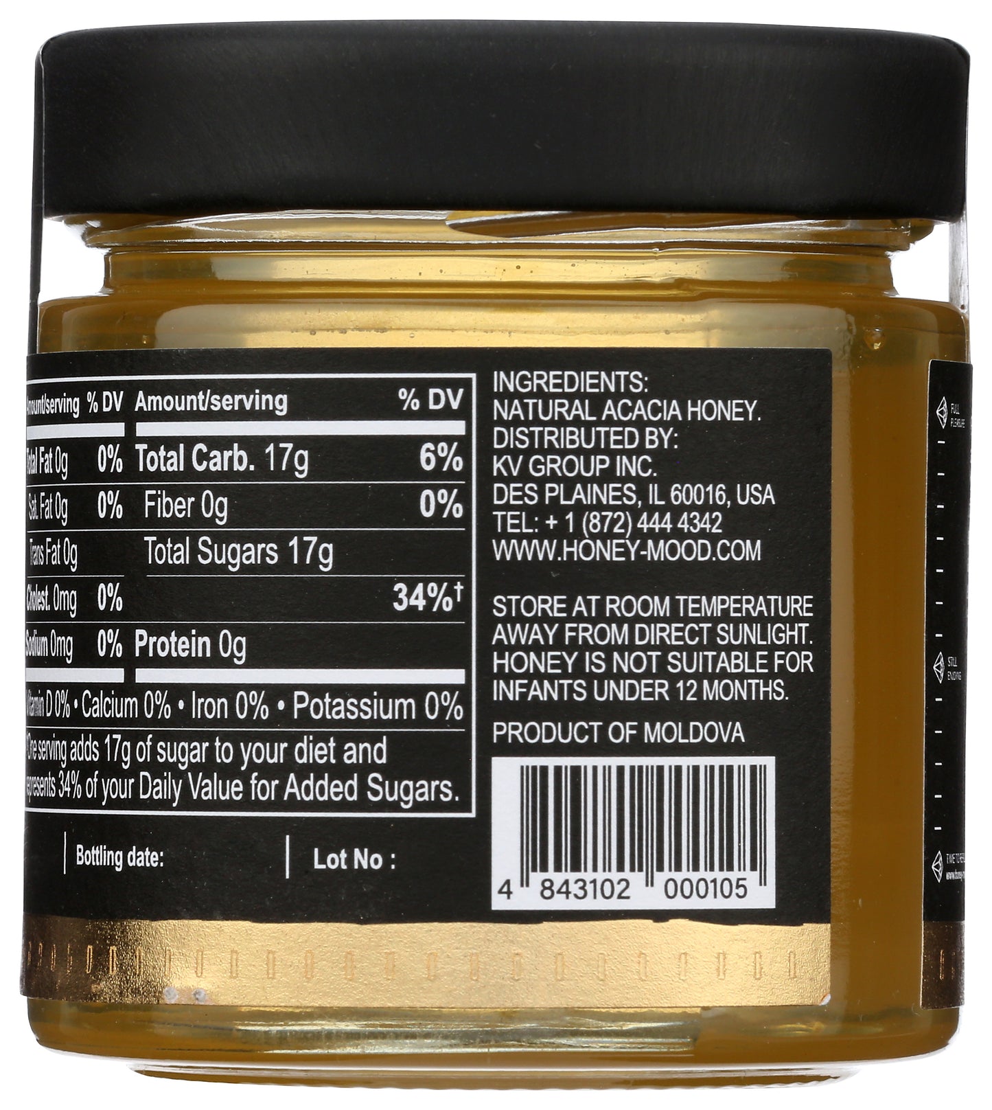 HONEY MOOD RAW ACACIA HONEY